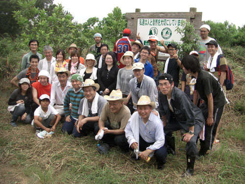 沖縄県 恩納村2008年活動報告写真