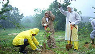 沖縄県 恩納村2009年活動報告写真